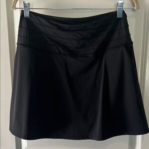 Ruby Ribbon Black Skort